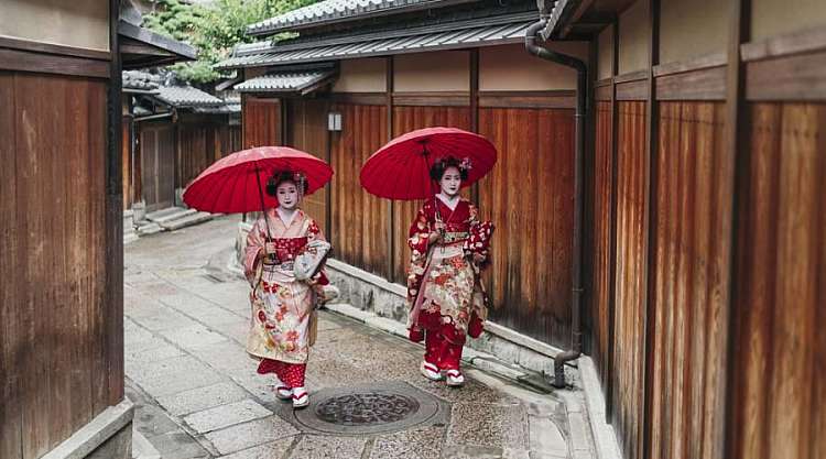 Il distretto di Gion a Kyoto